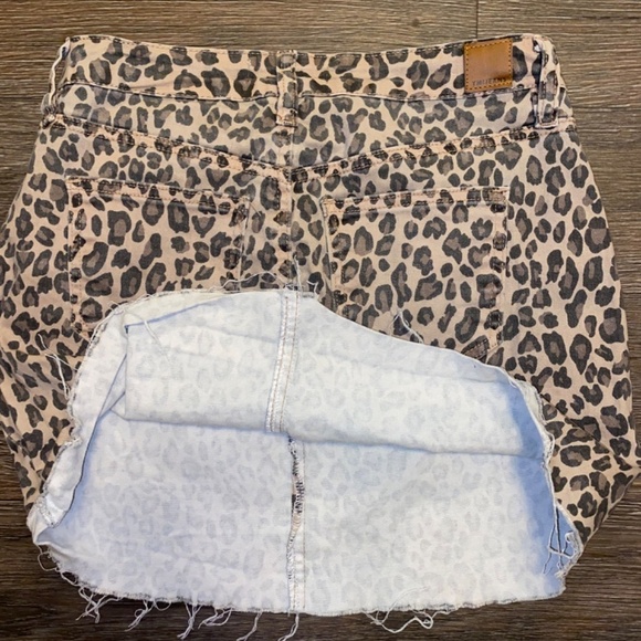 YMI jeans animal print skirt size 28 / 7 - Picture 5 of 5